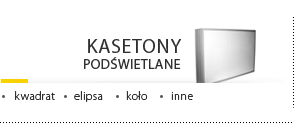 Kasetony podświetlane