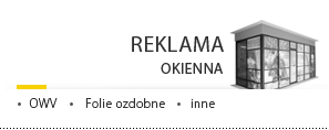 Reklama Okienna