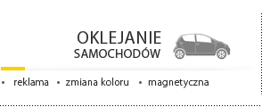 Oklejanie samochodów